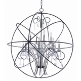 Orbit 12 Light Oversized Pendant by Maxim - 25147