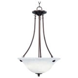 Malaga 3 Light Medium Pendant by Maxim - 2682