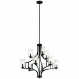 Vara 9 Light Large 2 Tier Chandelier by Kichler - 44073