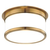 Geneva 1 Light 9.25 Inch Wide Flush Mount by Hudson Valley - 709