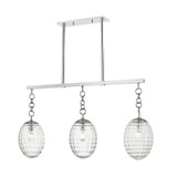 Venice 3 Light Linear Pendant 23.5 x 43 Inch by Hudson Valley - 4940