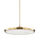 Draper 1 Light Large Round Pendant by Hudson Valley - 3621