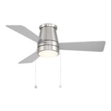 Hug 3 Blade Flush Mount Ceiling Fan with Light Kit 44 Inch Wide by WAC - F-107L