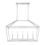 Townsend 5 Light Small Linear Chandelier by Savoy House 1-324-5 - 1-324-5