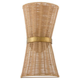 Fairview 2 Light Wall Sconce 15 Inch Tall and 8 Inch Wide by Quorum - 5123