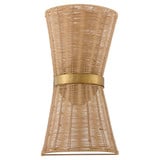 Fairview 2 Light Wall Sconce 15 Inch Tall and 8 Inch Wide by Quorum - 5123