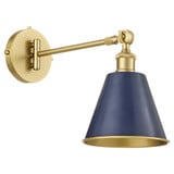 Bailey 1 Light Wall Mount 13 Inch Tall and 7.25 Inch Wide by Quorum - 5320-1