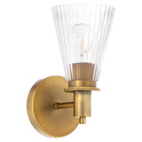 Lawton 1 Light Wall Mount 9.75 Inch Tall and 5 Inch Wide by Quorum - 5803-1