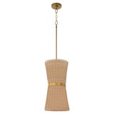 Fairview 2 Light Pendant 20.5 Inch Tall and 10.25 Inch Wide by Quorum - 6123-2