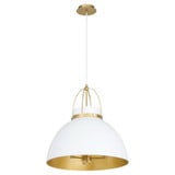 Pruitt 3 Light Pendant 24 Inch Tall and 21 Inch Wide by Quorum - 823-3