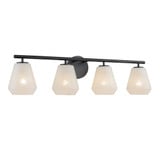 Brooke 4 Light Bath Vanity 8 Inch Tall and 31.25 Inch Wide by Artcraft - AC12184