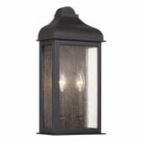 Madrid 2 Light Outdoor Wall Mount 16 Inch Tall X 7.5 Inch Wide by Artcraft - AC8186