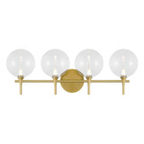 Iissa 16W 4 LED Bath Vanity 10.25 Inch Tall and 29.5 Inch Wide by Eurofase - 4891-4