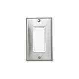 Simple Switch Wall Plate with Gang Box 20 Amp Per Pole by Eurofase Heating - EFSSP