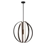 Liv 5 Light Medium Chandelier by Justice Design - NSH-4302