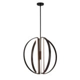 Liv 5 Light Medium Chandelier by Justice Design - NSH-4302