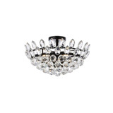 Emilia 5 Light 18 Inch Wide Flush Mount by Elegant - 1105F18