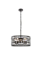 Kennedy 5 Light Large Pendant 18.5 Inch Wide by Elegant - 1108D19
