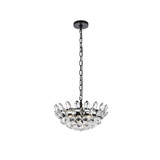 Emilia 3 Light Medium Pendant 16 Inch Wide by Elegant - 1104D16
