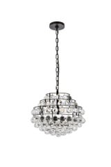 Savannah 3 Light Medium Pendant 16 Inch Wide by Elegant - 1106D16