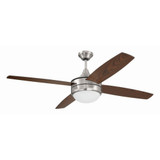 Phaze II 4 Blade Ceiling Fan with Light Kit 52 Inch Wide by Craftmade - PHZ52-4