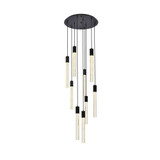 Weston 9 Light Large Pendant 24 Inch Tall by Elegant - 2067D24