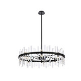 Serena 16 Light Oversized Round Chandelier by Elegant - 2200D36