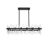 Serena 24 Light Mini Chandelier by Elegant - 2200G42