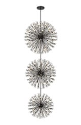 Vera 90 Light Oversized 3 Tier Round Chandelier by Elegant - 2500G50L3