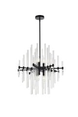 Sienna 6 Light Large Pendant 23 Inch Wide by Elegant - 2502D23