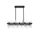 Serena 20 Light Mini Chandelier by Elegant - 2200G36