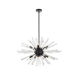 Sienna 10 Light Oversized Pendant 32 Inch Wide by Elegant - 2502D32
