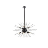 Sienna 10 Light Oversized Pendant 36 Inch Wide by Elegant - 2502D36