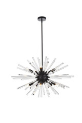Sienna 10 Light Oversized Pendant 36 Inch Wide by Elegant - 2502D36