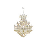 Maria Theresa 49 Light Oversized Chandelier by Elegant 2800G60