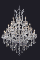 Maria Theresa 28 Light Oversized Chandelier by Elegant 2801D38 - 2801D38