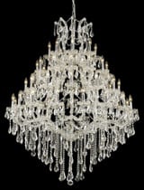 Maria Theresa 49 Light Oversized Chandelier by Elegant 2801G46 - 2801G46