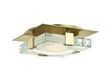 Bourne 11W 1 LED 10.75 Inch Wide Flush Mount by Hudson Valley - 9811