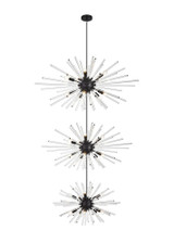 Sienna 30 Light Oversized 3 Tier Round Chandelier by Elegant - 2502G46L3
