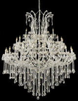 Maria Theresa 49 Light Oversized Chandelier by Elegant 2801G60 - 2801G60