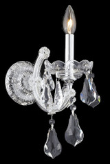 Maria Theresa 1 Light Wall Sconce by Elegant - 2801W1