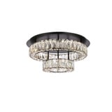 Monroe 36W 2 LED 22 Inch Wide Flush Mount by Elegant - 3503F22L2