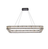 Monroe 1 LED Light Large Pendant 42 Inch Length by Elegant - 3504D42L1