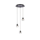 Eren 3 Light Medium Pendant by Elegant - 3505D12