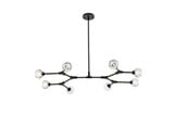 Zayne 8 Light Oversized Pendant by Elegant - 3508D45