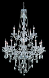 Verona 15 Light Large Chandelier by Elegant 7915G33 - 7915G33