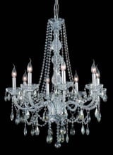 Verona 8 Light Large Chandelier by Elegant 7958D28 - 7958D28