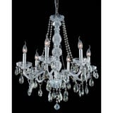 Verona 6 Light Medium Chandelier by Elegant 7956D24