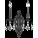 Rosalia 2 Light Wall Sconce by Elegant - 9202W9