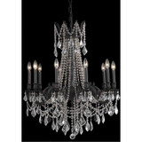 Rosalia 10 Light Large Chandelier by Elegant - 9210D28